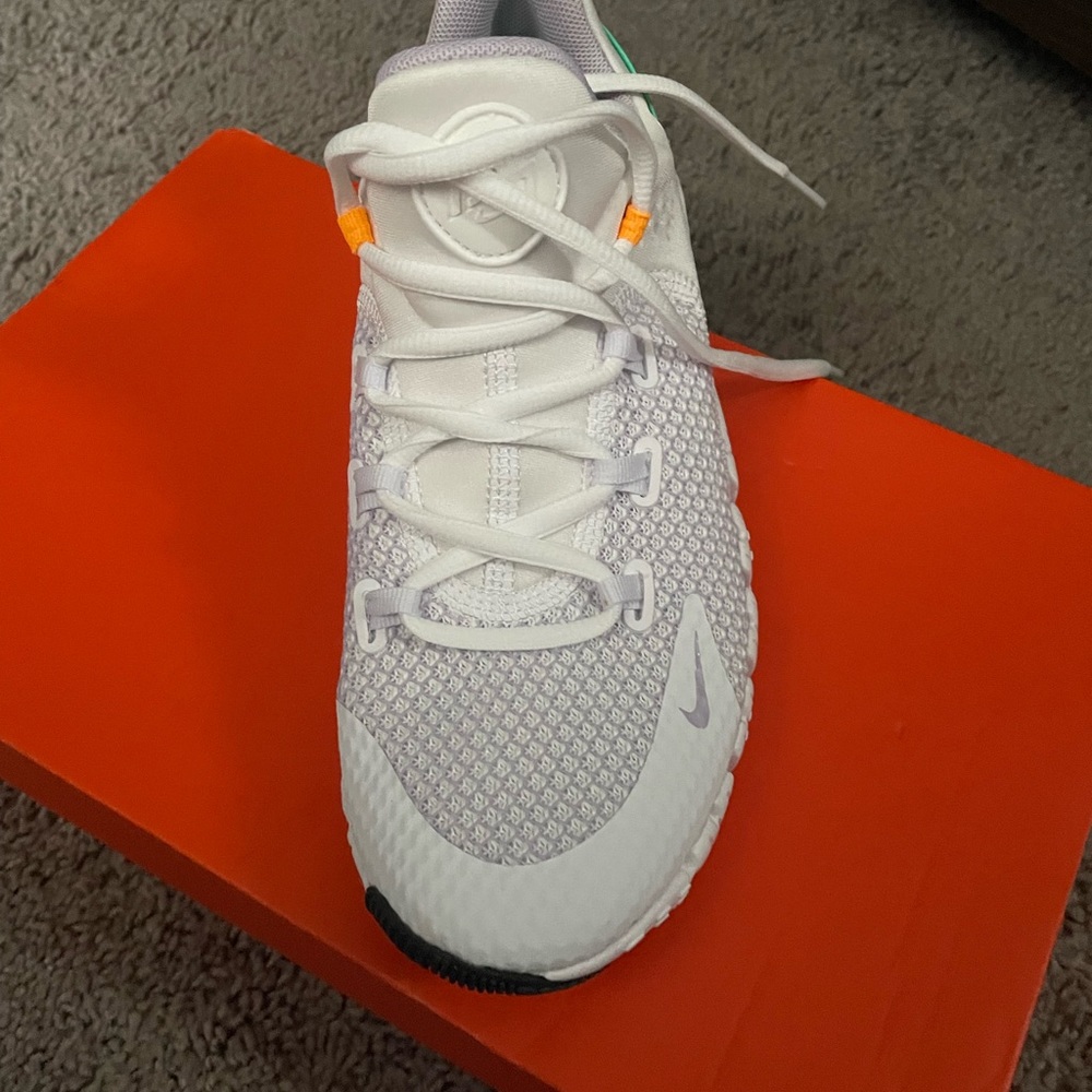 Nike shoes, White with hint of purple